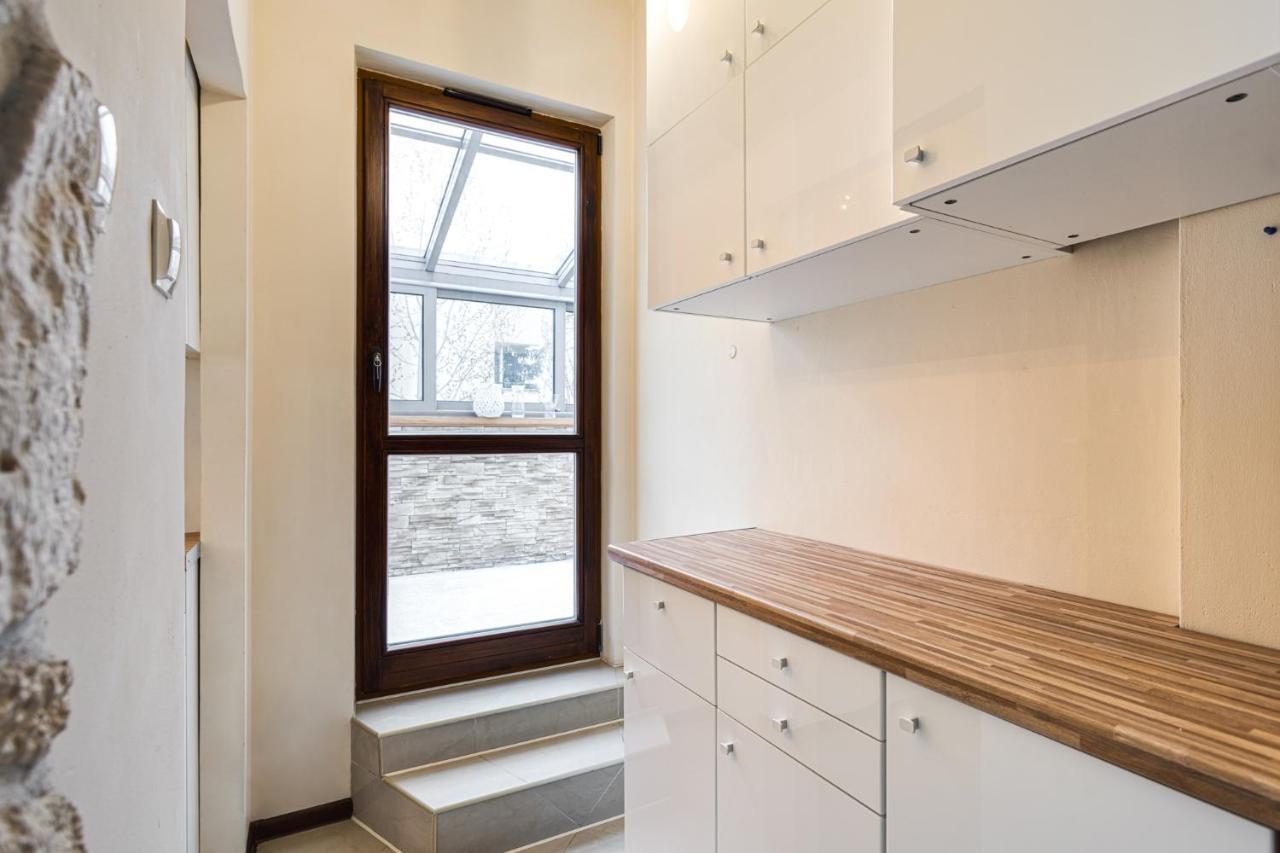Ferienwohnung Apartament Wiktoria Wilanow Warschau Exterior foto
